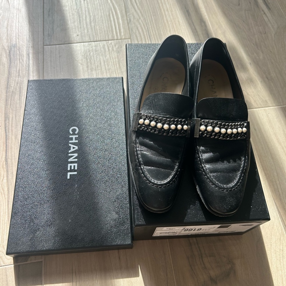 Chanel mocassins loafers